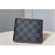 Louis Vuitton N63260 LV Multiple wallet in Damier Graphite canvas