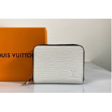 Louis Vuitton M60152 LV Zippy coin purse in White Epi Leather