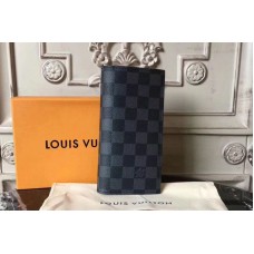 Louis Vuitton N64421 Alexandre Wallet Damier Graphite Red