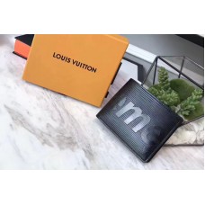 Louis Vuitton M60332  x Supreme Epi Leather Wallet Black