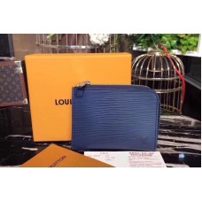 Louis Vuitton M61808 Coin Purse Epi Leather Blue