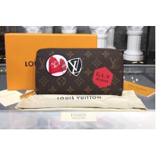 Louis Vuitton M60017 LV Monogram Canvas Zippy Wallet