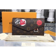 Louis Vuitton M60531 LV Monogram Canvas Sarah Wallet