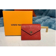 Louis Vuitton M58879 LV Zoe Wallet Red Monogram Empreinte Leather
