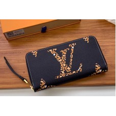 Louis Vuitton M60017 LV Zippy Wallet Monogram Canvas