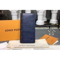 Louis Vuitton M62911 LV Brazza Wallets Epi Leather Blue