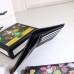 Gucci Black Stripe Leather Bi-fold Wallet