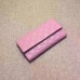 Gucci Continental Flap Wallet In Pink Guccissima Leather