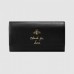 Gucci Black Animalier Continental Wallet