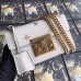 Gucci Padlock Bee Star small shoulder bags White Leather