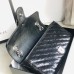 Gucci 443497 GG Marmont small sequin shoulder bag in Black Silk