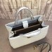 Gucci 443505 GG Marmont medium matelassé top handle bags White