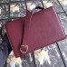 Gucci Zumi Grainy Leather Small Shoulder Bag 576338 Burgundy 2019