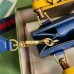 Gucci Diana Mini Tote Bag In Royal BlueLeather