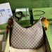 Gucci Attache Large Shoulder Bag In Beige GG Canvas