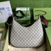 Gucci Attache Large Shoulder Bag In Blue GG Canvas