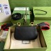 Gucci Blondie Mini Shoulder Bag In Black Leather