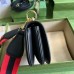 Gucci Blondie Mini Shoulder Bag In Black Leather