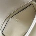 Gucci Blondie Mini Shoulder Bag In White Leather