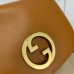 Gucci Blondie Medium Shoulder Bag In Brown Leather