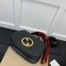 Gucci Blondie Medium Shoulder Bag In Black Leather