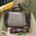 Gucci Blondie Medium Shoulder Bag In GG Supreme Canvas