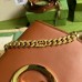 Gucci Blondie Small Shoulder Bag In Brown Leather