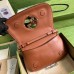 Gucci Blondie Small Shoulder Bag In Brown Leather