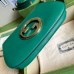 Gucci Blondie Small Shoulder Bag In Green Leather