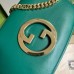 Gucci Blondie Small Shoulder Bag In Green Leather