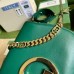 Gucci Blondie Small Shoulder Bag In Green Leather