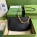 Gucci Blondie Small Shoulder Bag In Black Leather