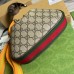 Gucci Attache Small Shoulder Bag In Beige GG Canvas