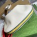 Gucci Attache Large Shoulder Bag In White Leather