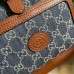 Gucci Interlocking G Backpack In GG Denim Jacquard