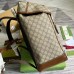 Gucci Medium Backpack In Beige GG Canvas with Interlocking G