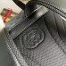 Gucci Medium Backpack In Black GG Canvas with Interlocking G