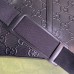 Gucci Medium Briefcase Bag In Black GG Embossed Leather