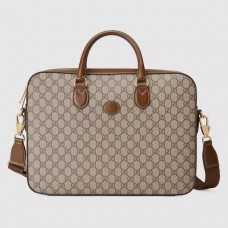 Gucci GG Supreme Business Case with Interlocking G