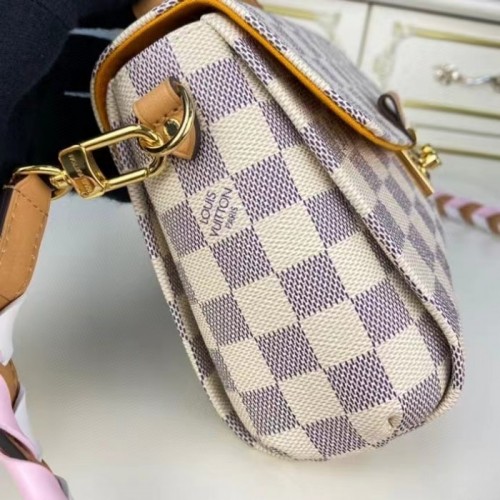 Replica Louis Vuitton Damier Azur NeoNoe MM With Braided Strap N50042  BLV044