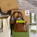 Gucci Diana Mini Tote Bag In Brown Leather