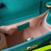 Gucci Diana Mini Tote Bag In Green Leather