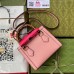 Gucci Diana Mini Tote Bag In Pink Leather