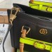 Gucci Diana Small Tote Bag In Black Leather