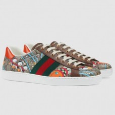 Gucci GG Disney x Gucci Donald Duck Ace Sneakers