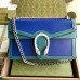 Gucci Blue Dionysus Bicolor Small Shoulder Bag