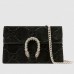 Gucci Black Dionysus Super Mini Velvet Bag