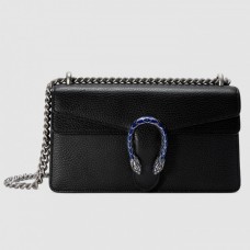 Gucci Dionysus Small Shoulder Bag In Black Leather