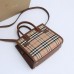 Burberry Vintage Plaid double handle Taylor handbag