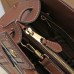 Burberry Vintage Plaid double handle Taylor handbag